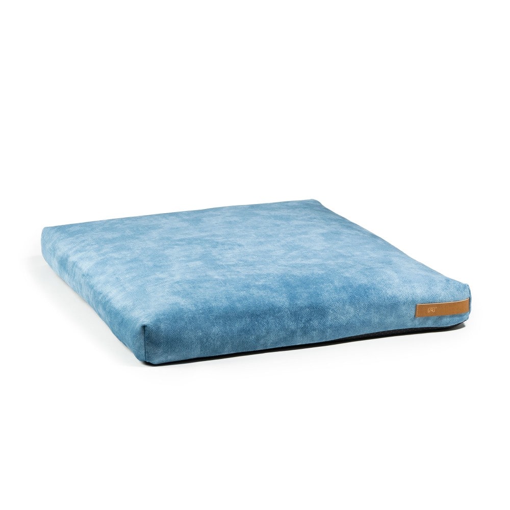 Muovi, tapis pour chien bleu l