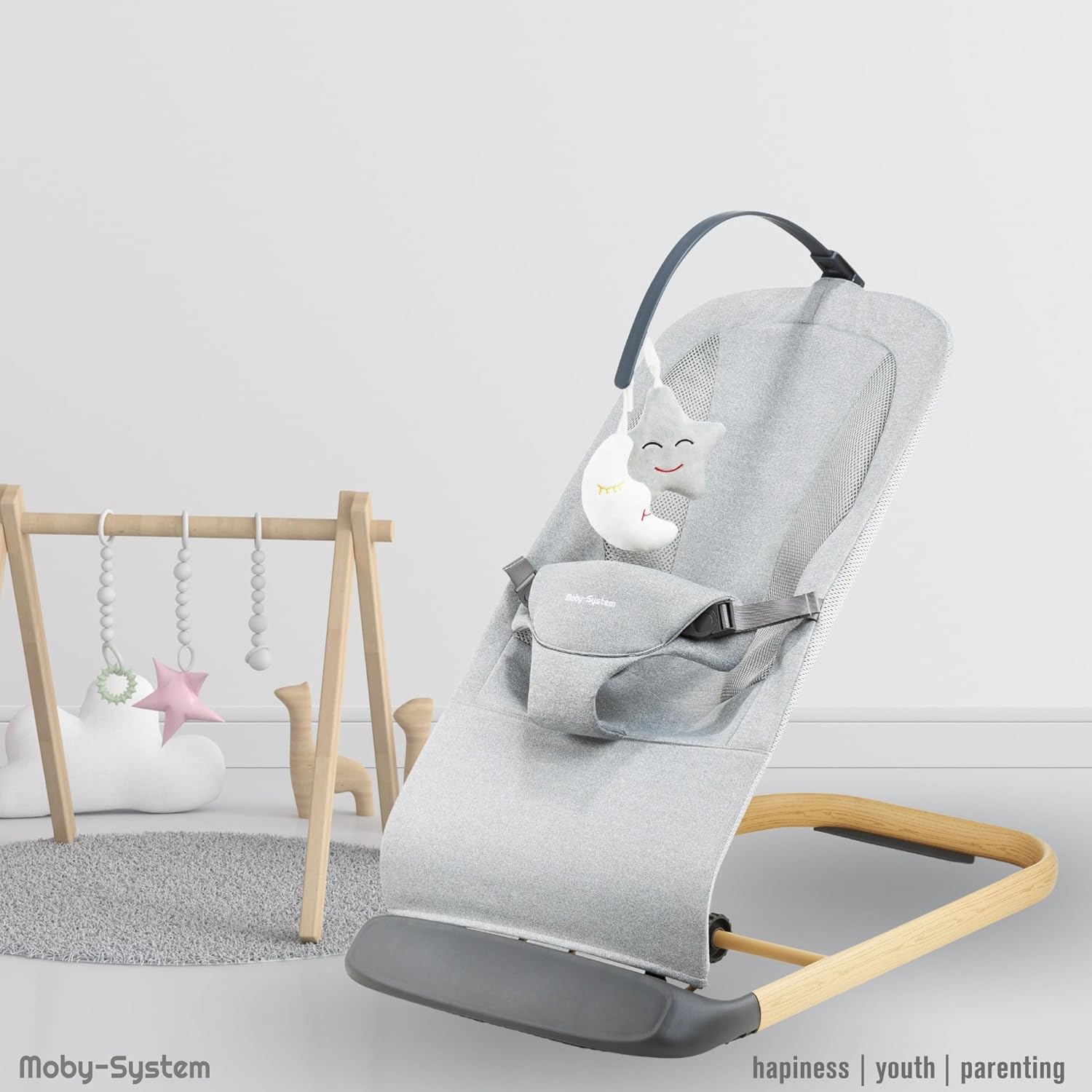 Transat bébé bascule réglable 9 kg max