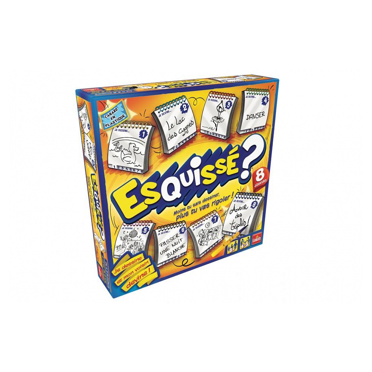 Esquissé - pour 8 joueurs