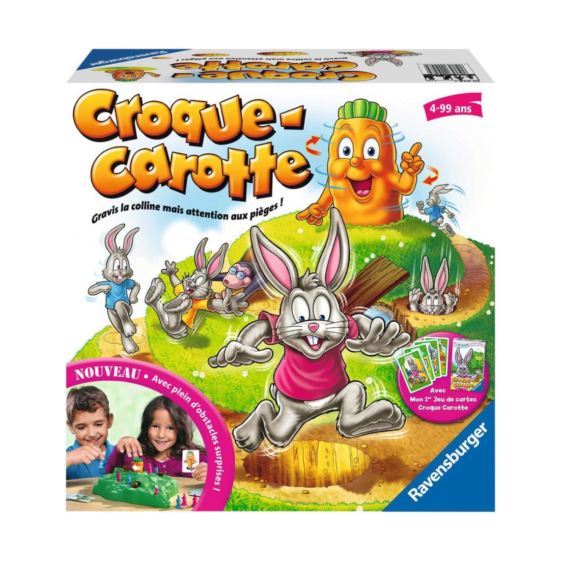 Croque carotte + jeu de cartes inedit