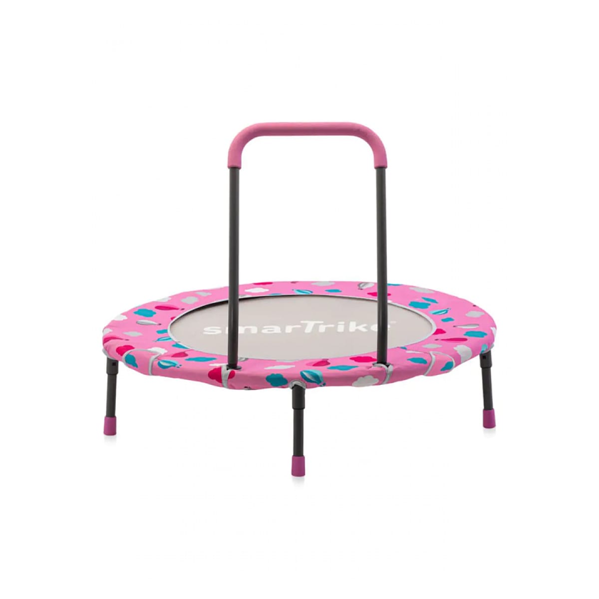 Trampoline 3 en 1 rose smartrike