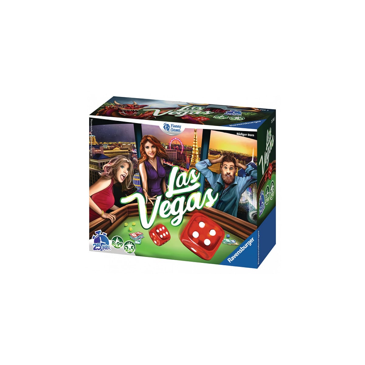 Las vegas jeu de des ravensburger