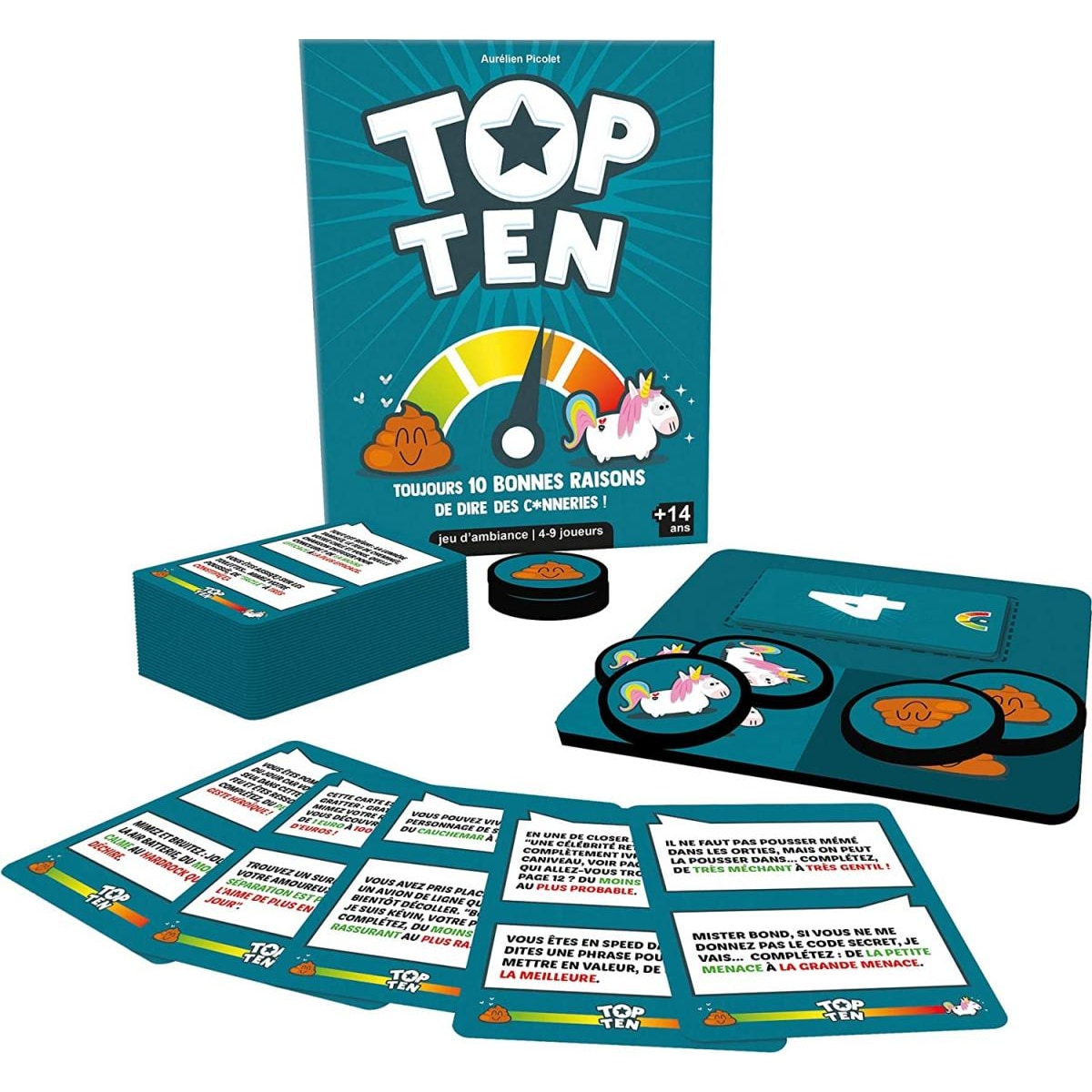 Top ten - jeu d ambiance cooperatif