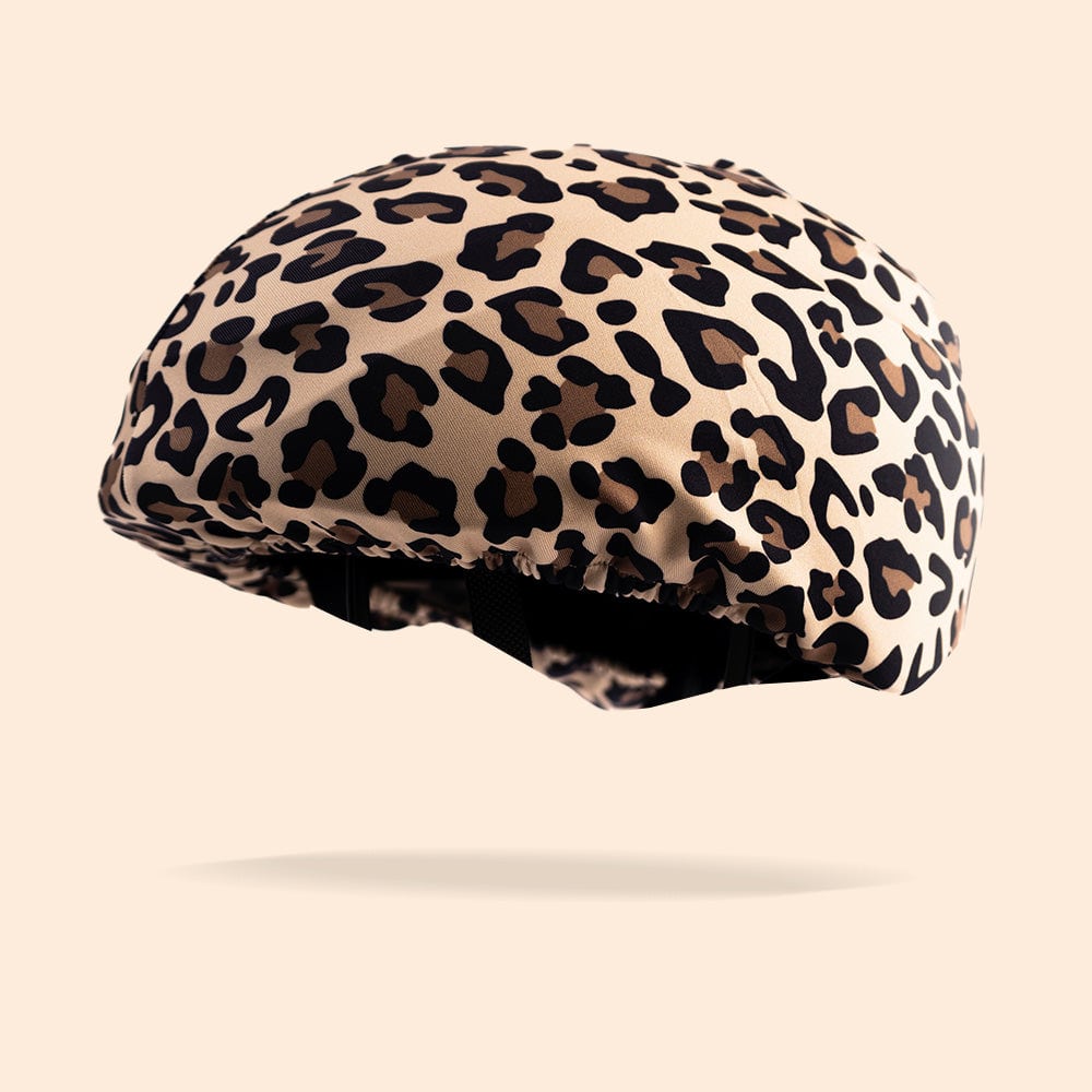 Couvre casque leopard adulte