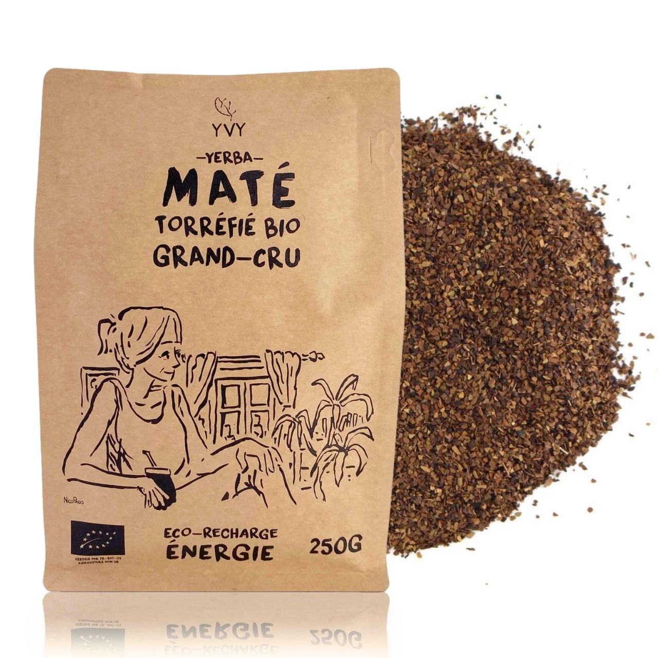 Maté torréfié bio grand cru - 250g