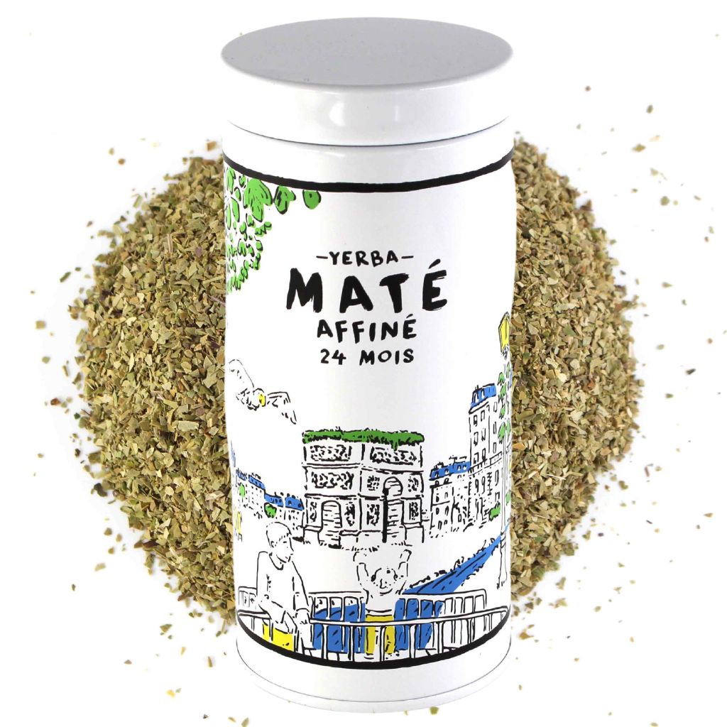 Maté affiné bio - boîte fer blanc 100g