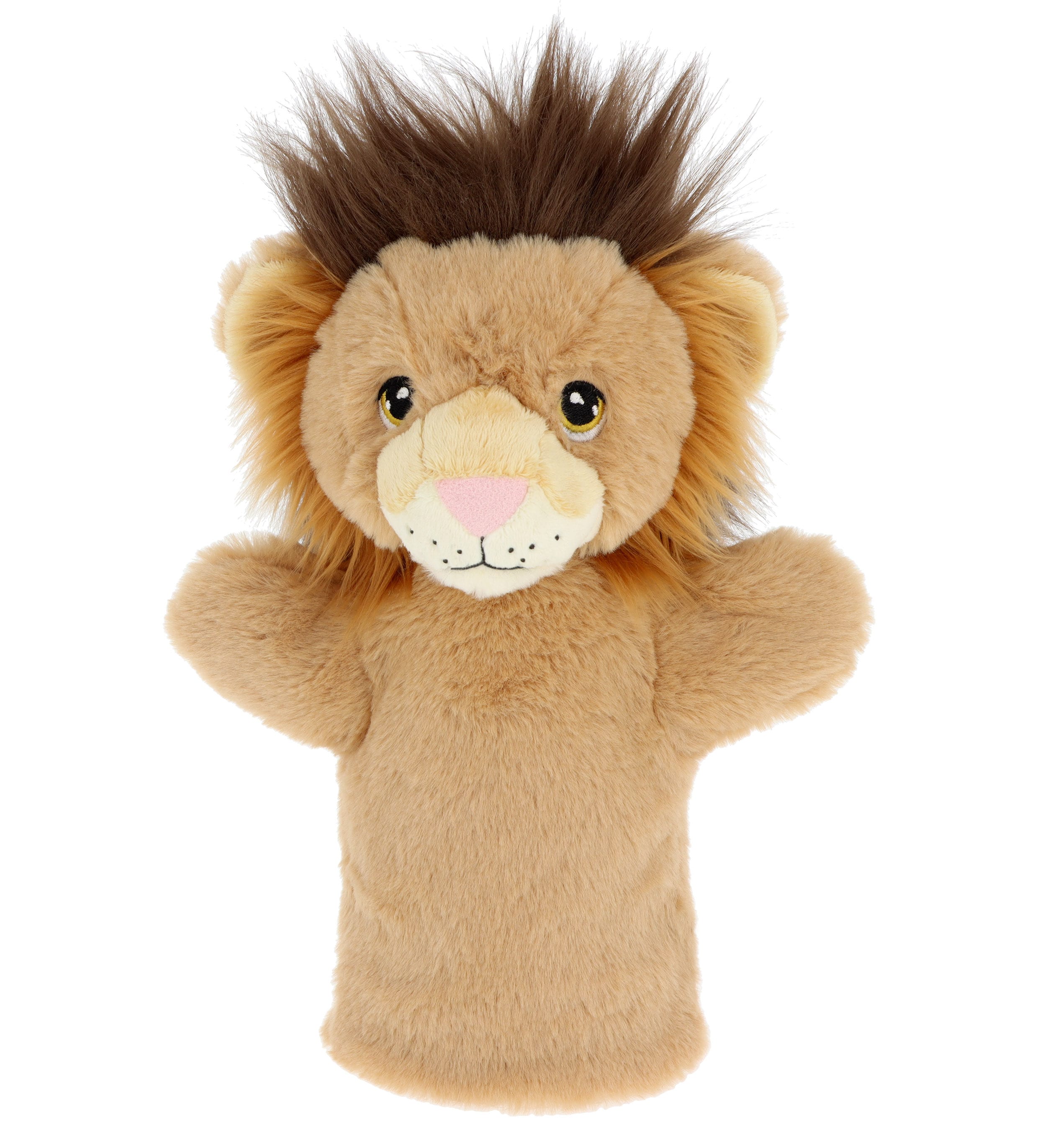 Marionnette lion 27cm 100% recyclée