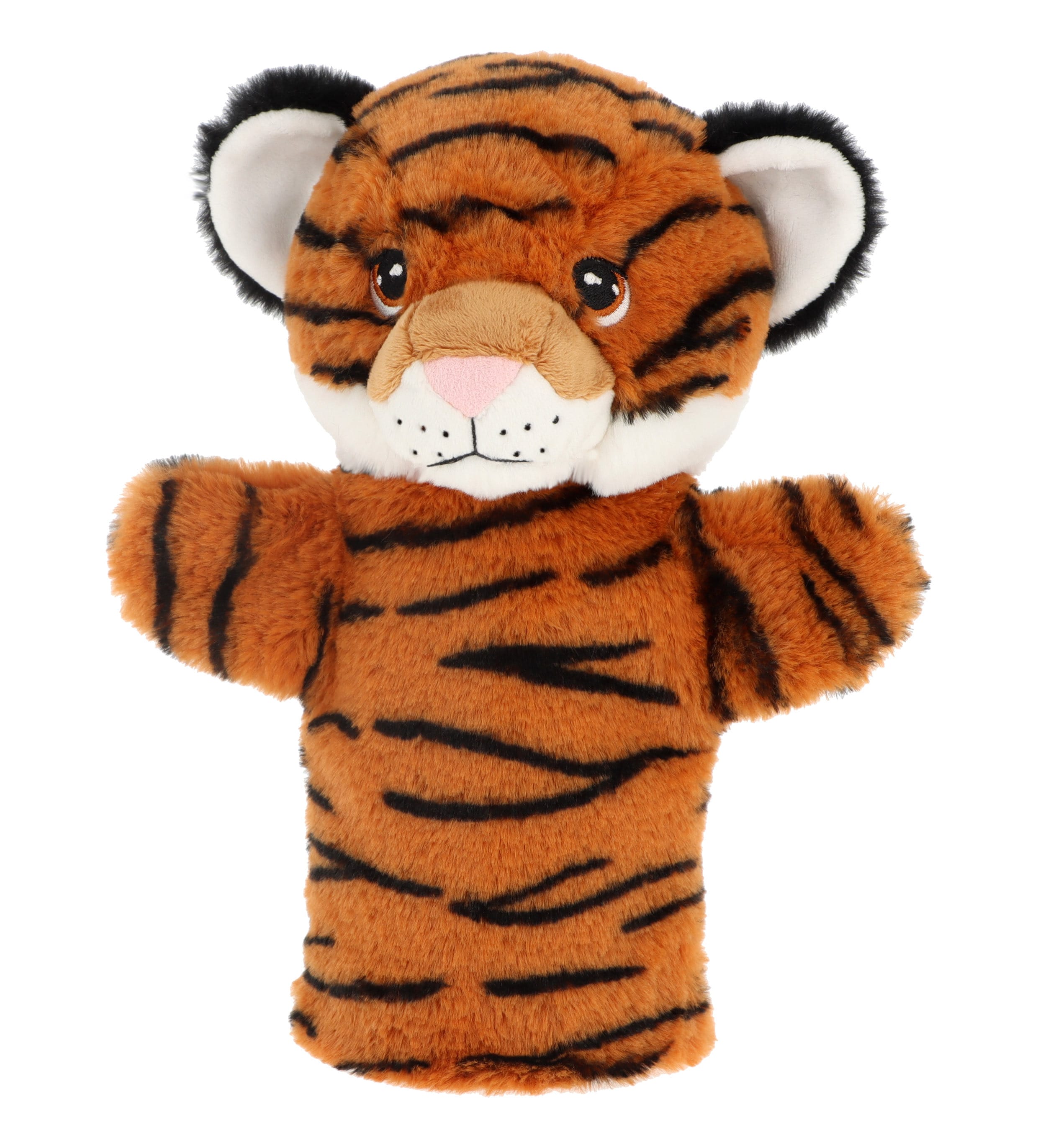 Marionnette tigre 27cm 100% recyclée