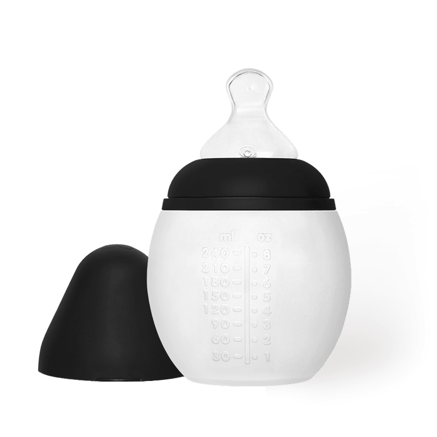 Biberon élhée silicone black 240ml