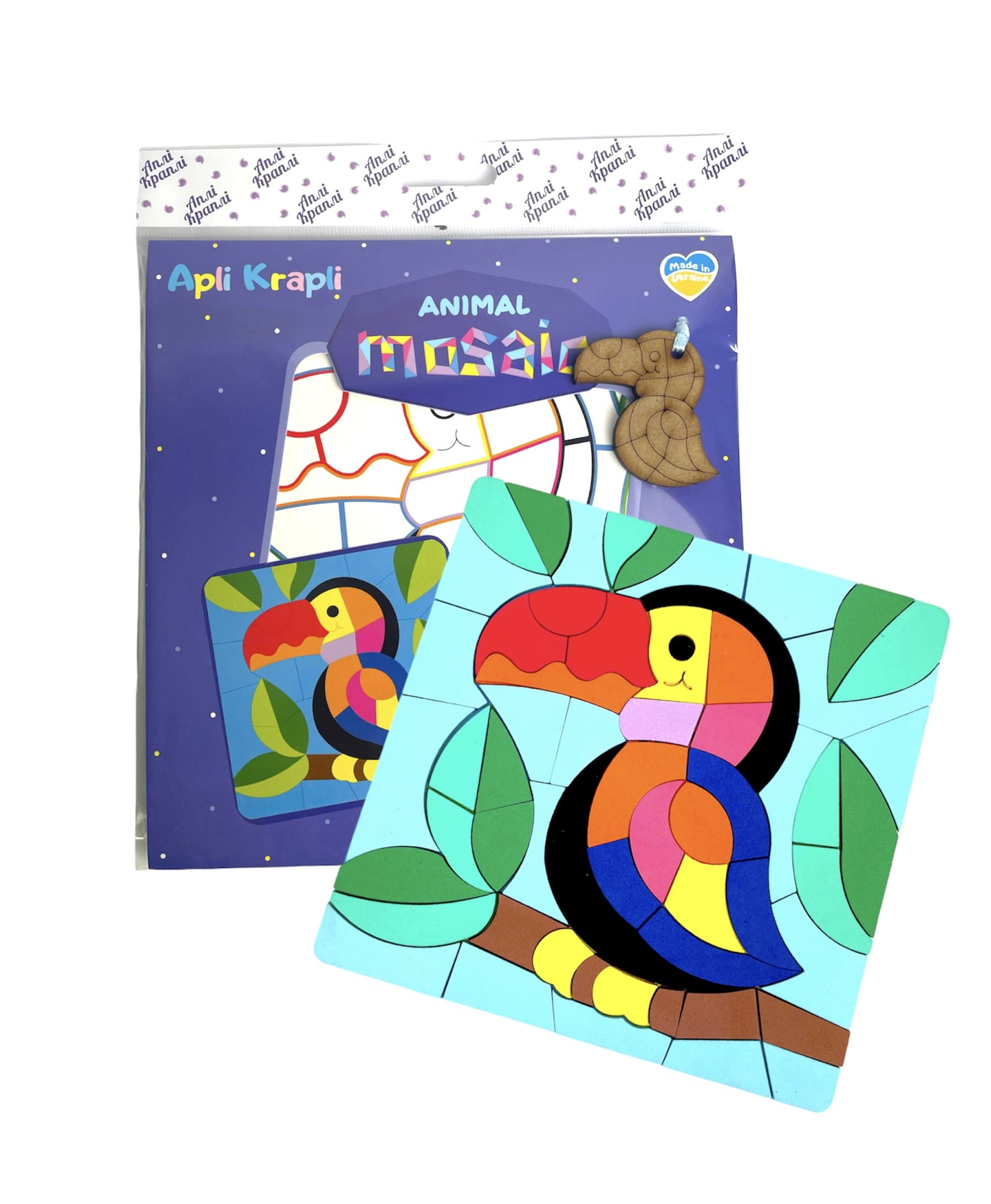 Toucan - kit de mosaïque en mousse