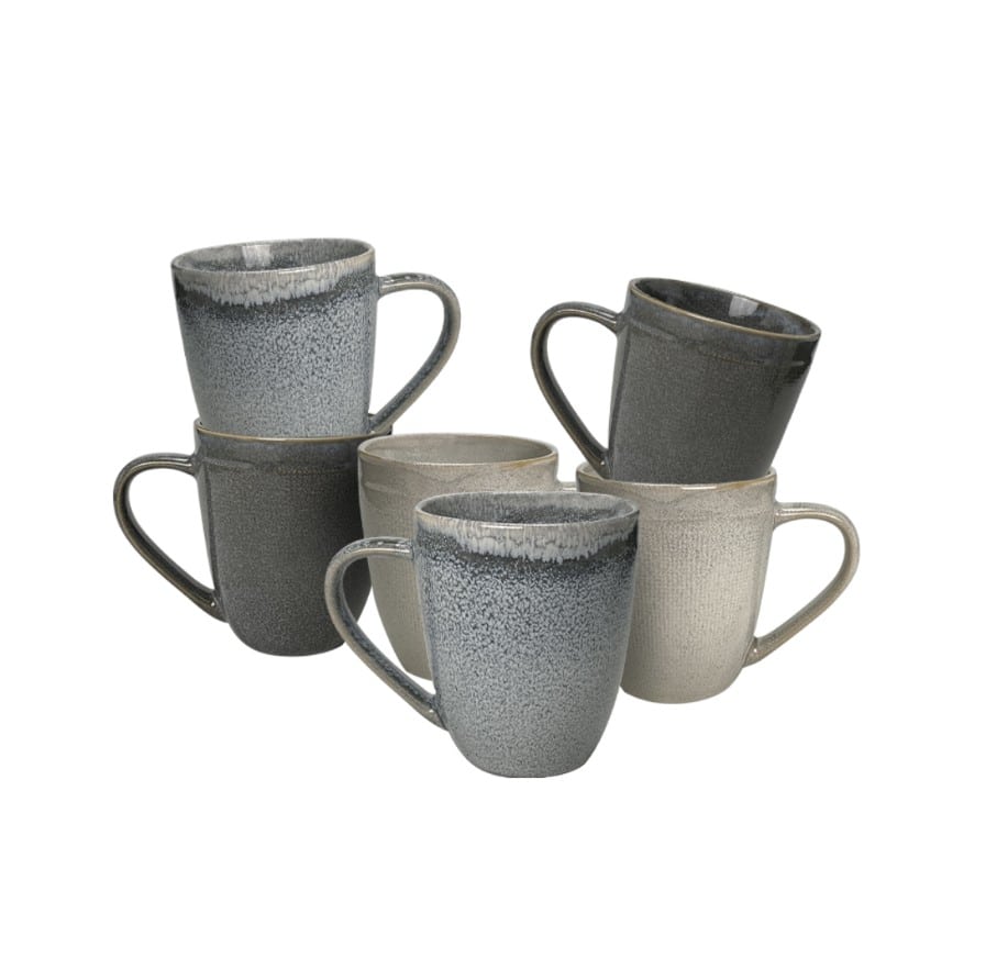 Lot de 6 mugs, zao