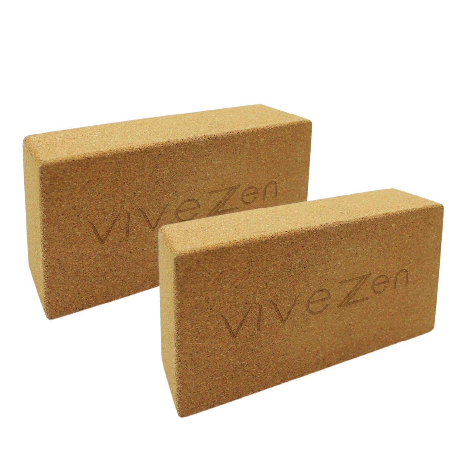 2 briques de yoga 22,5x12x7,4 cm -