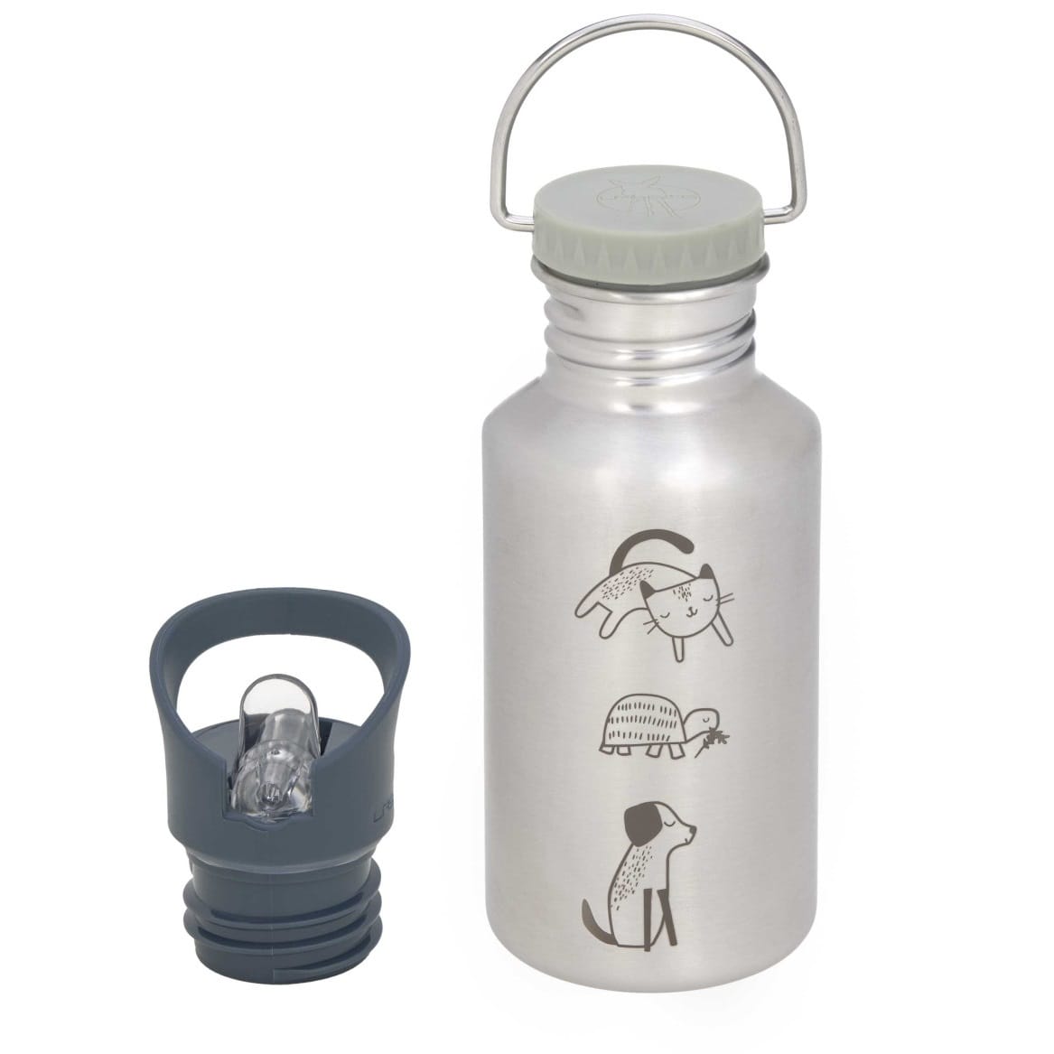 Gourde en inox 500 ml happy prints