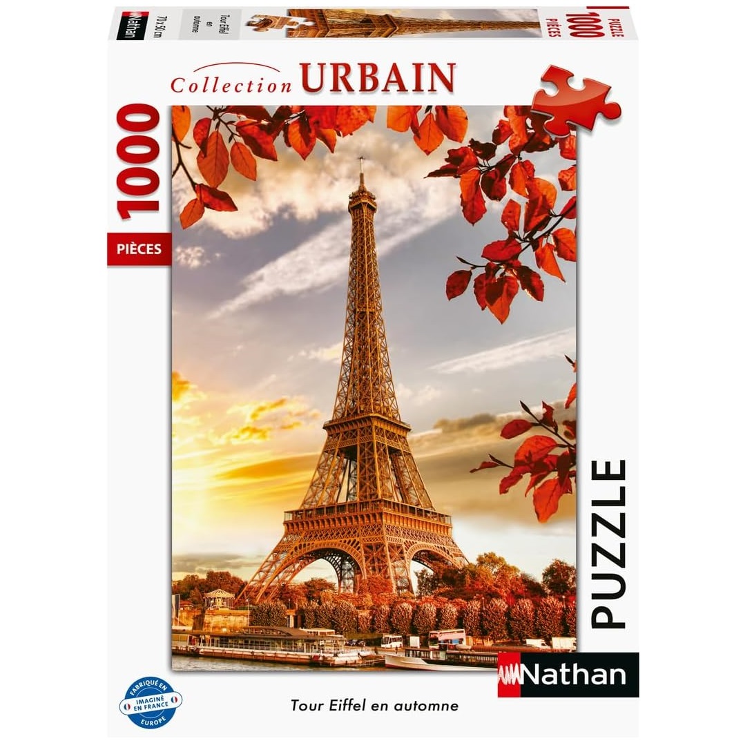 Puzzle tour eiffel en automne 1000 pcs