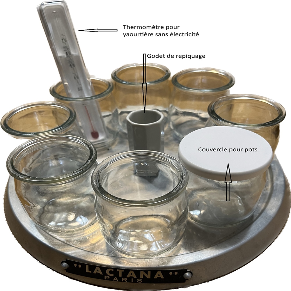 Thermomètre pour yaourts