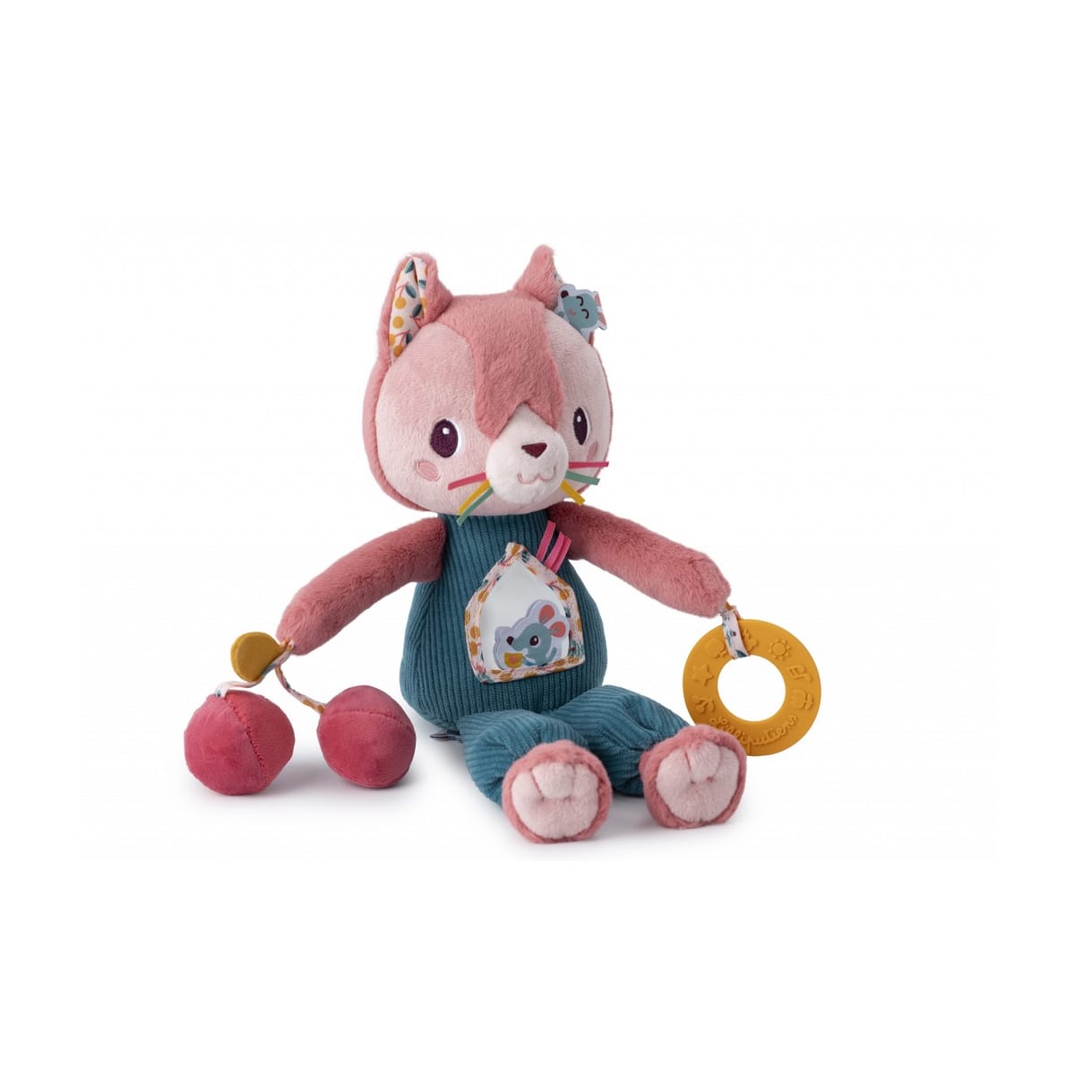 Jeanne le chat peluche multiactivites