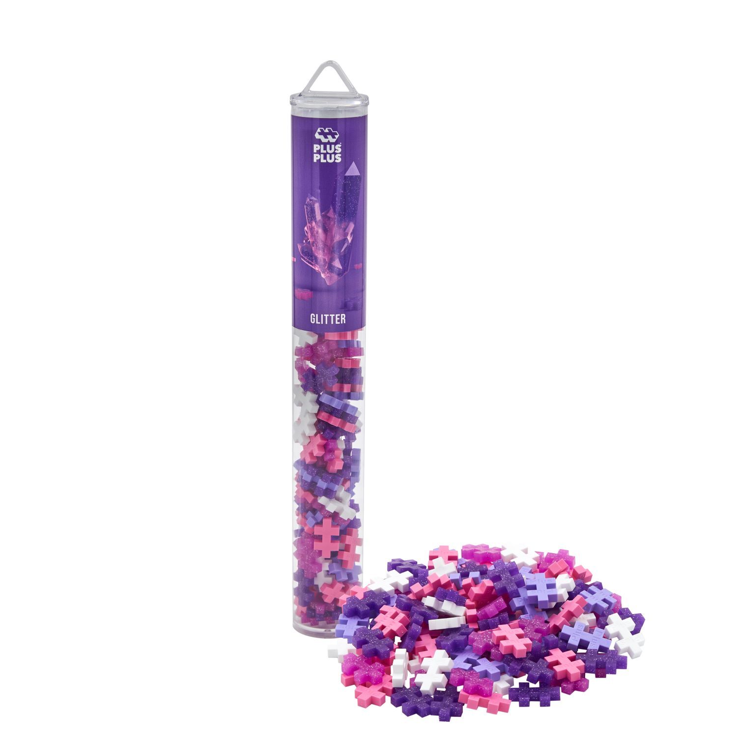 Tube paillettes 100 pcs plus plus