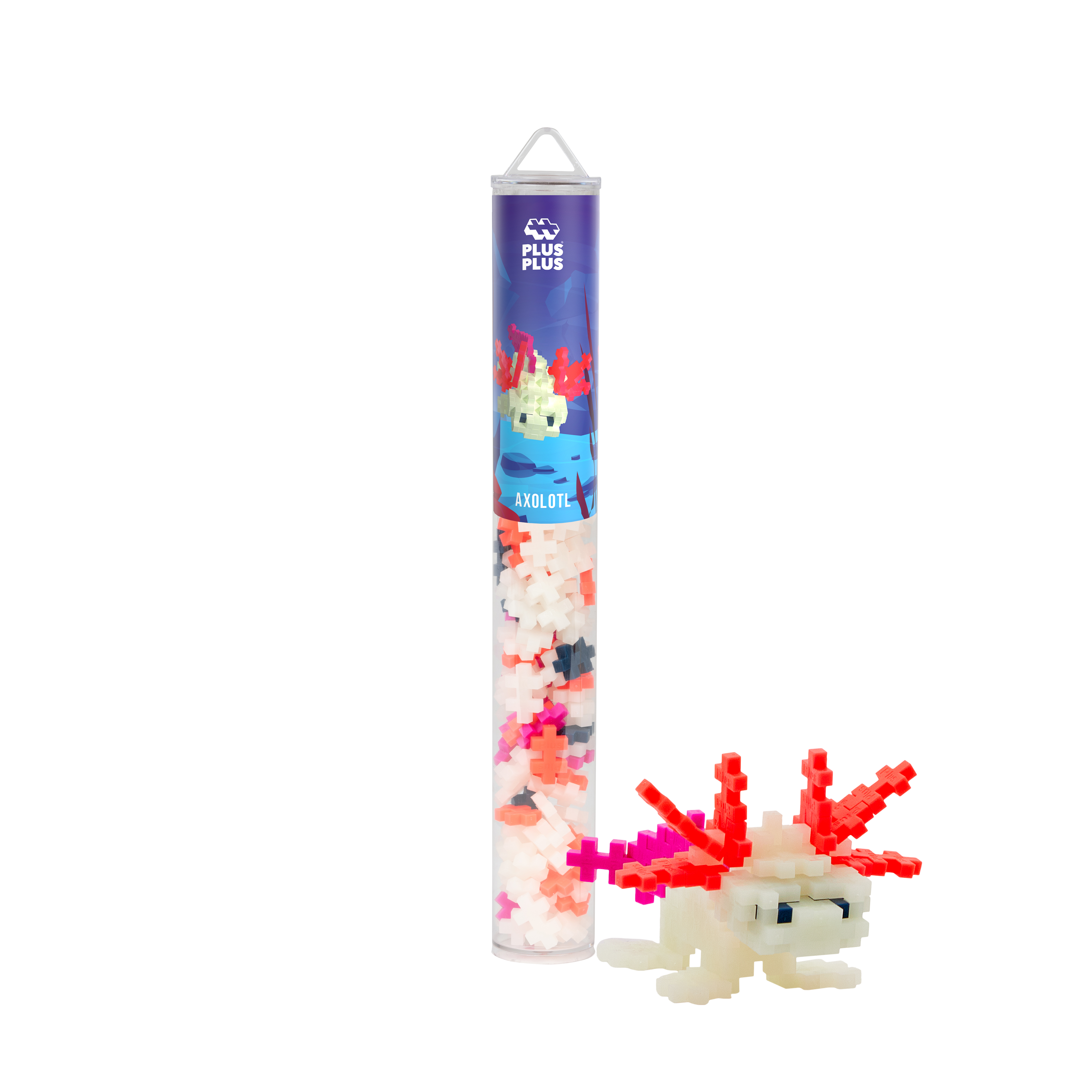 Tube axolotl 100 pcs plus plus