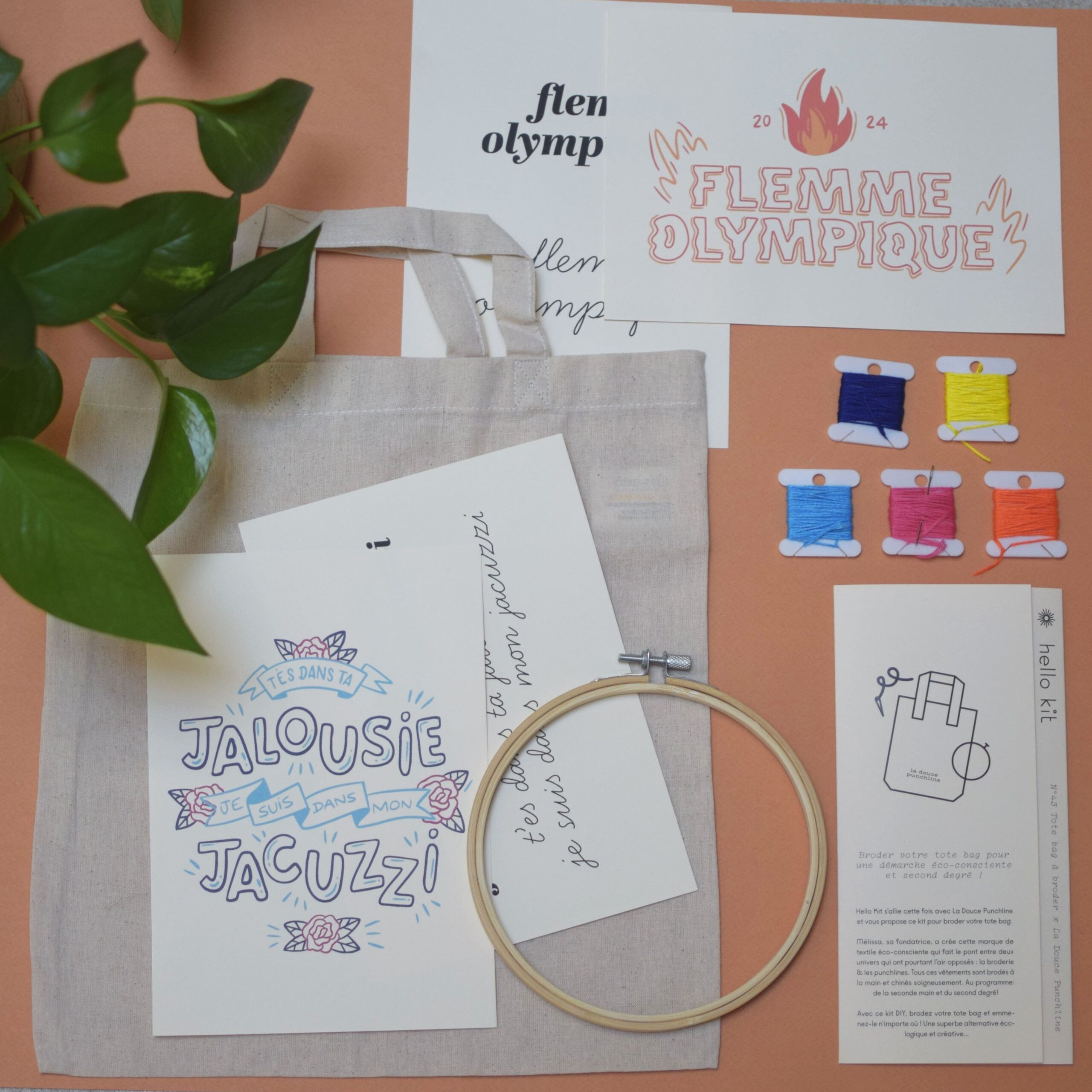 Kit diy n°43- broder la douce punchline