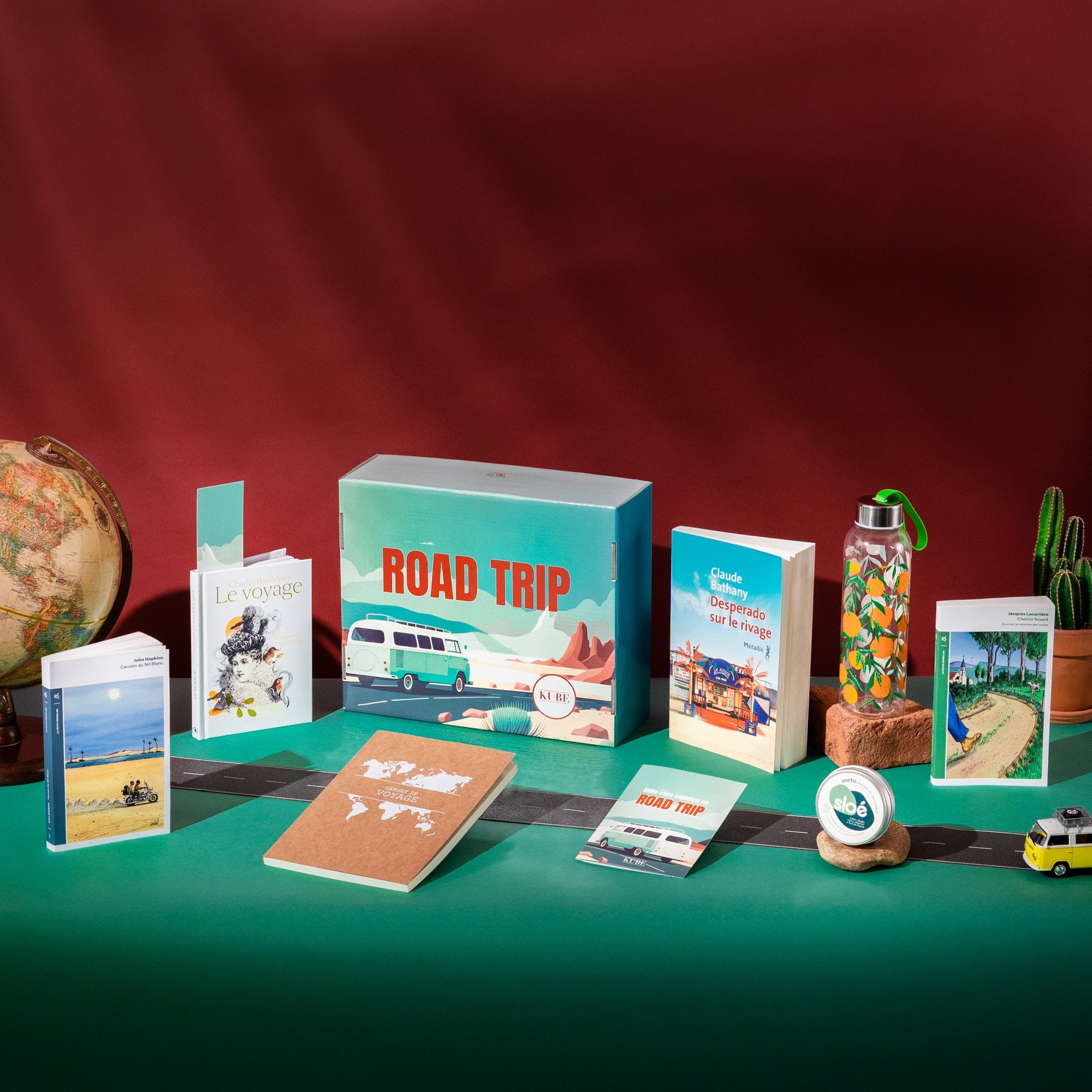 Coffret livres road trip