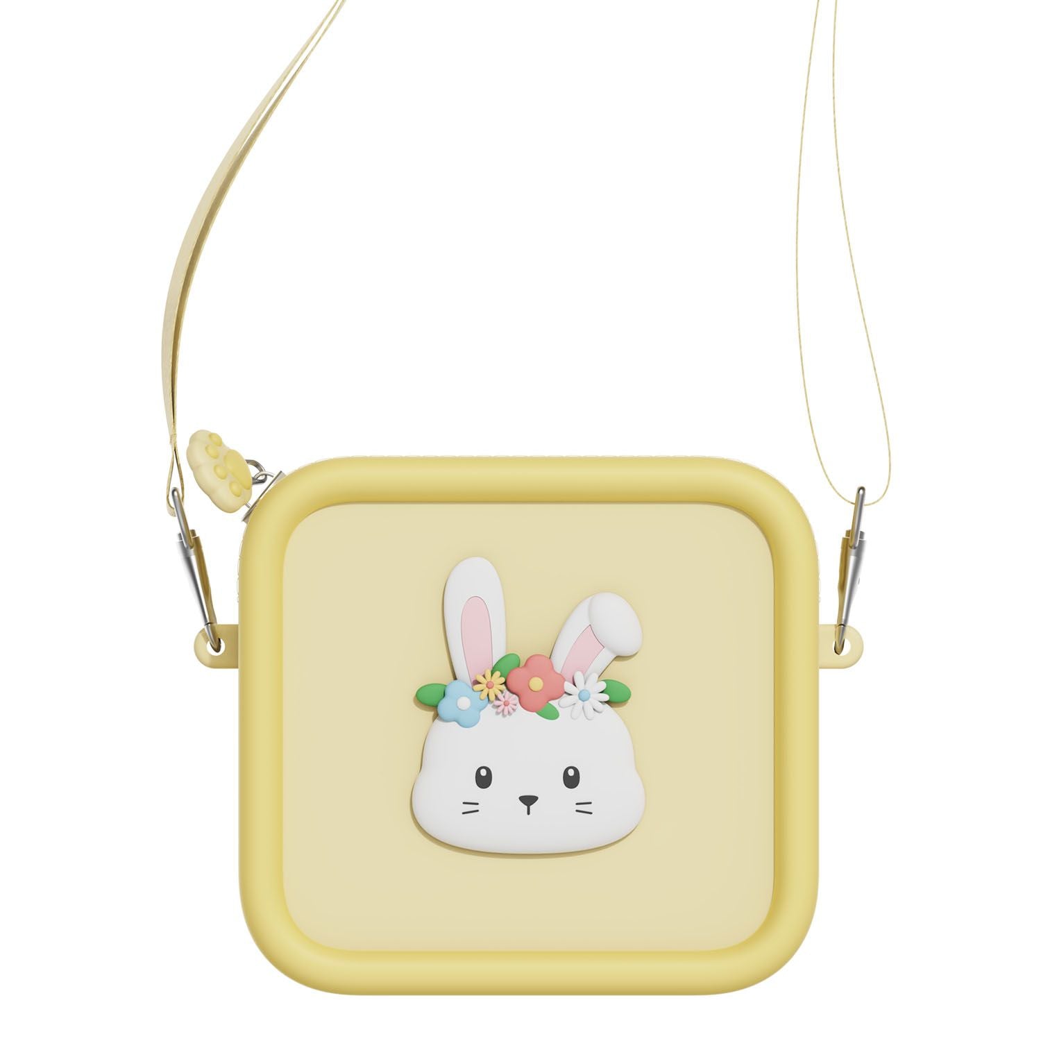 Sac en silicone lapin des fleurs