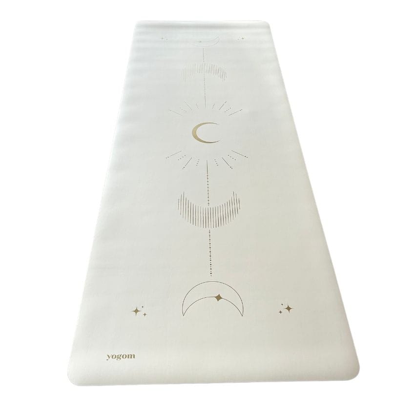 Tapis de yoga antidérapant star lune bl