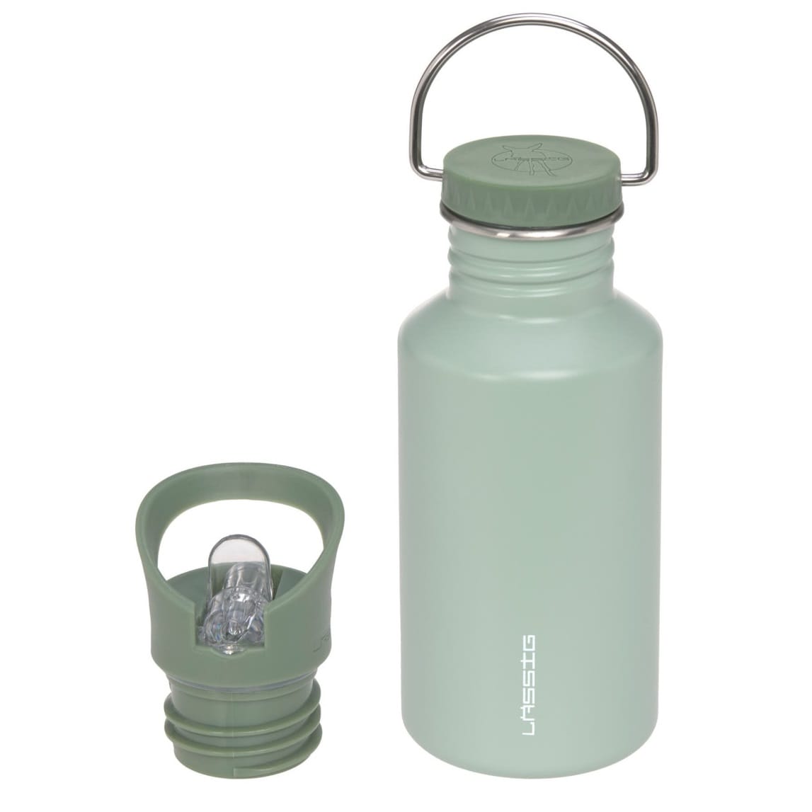 Gourde en inox 500 ml unie green