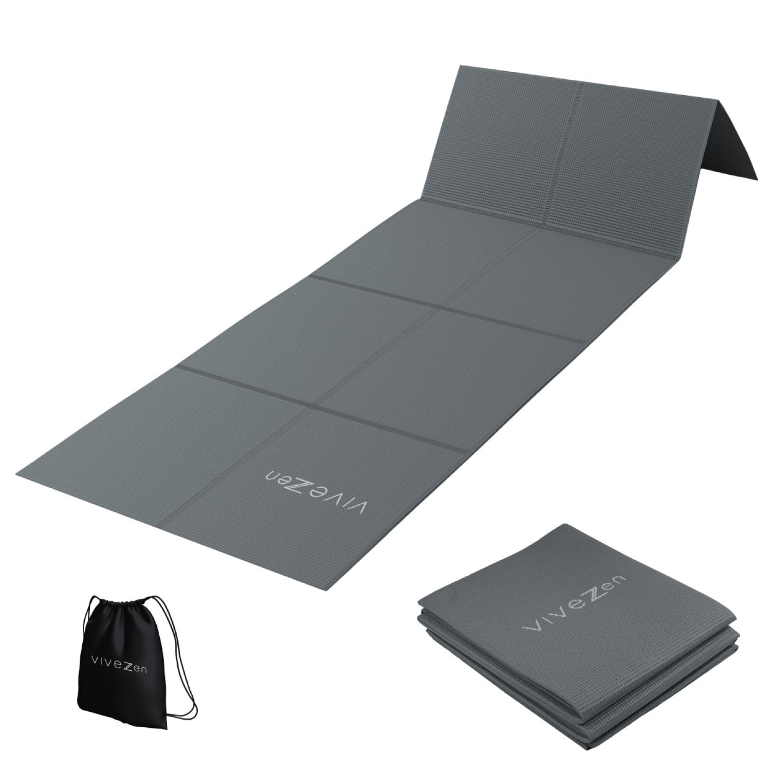 Tapis de yoga pliable