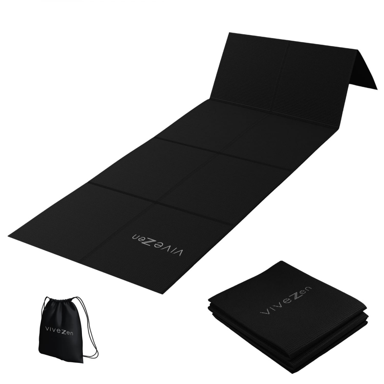 Tapis de yoga pliable