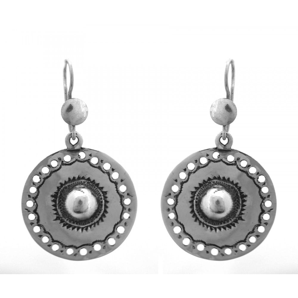 Boucles d'oreille touareg en argent