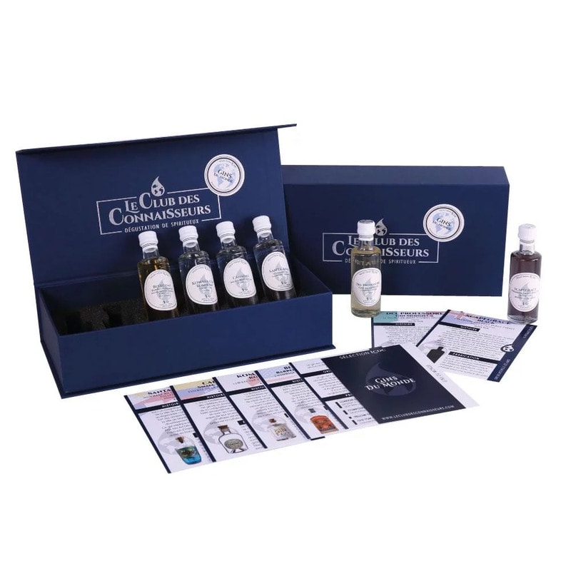 Coffret dégustation gins du monde