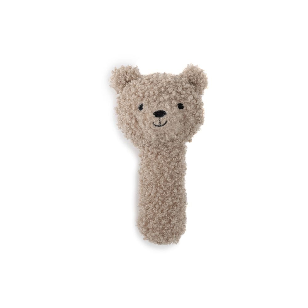 Hochet teddy bear - olive green