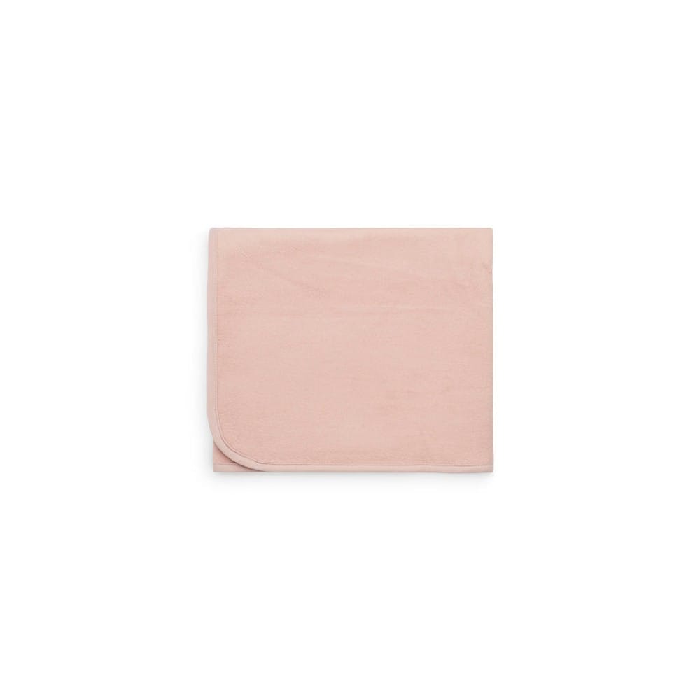 Couverture berceau 75x100cm rose pale