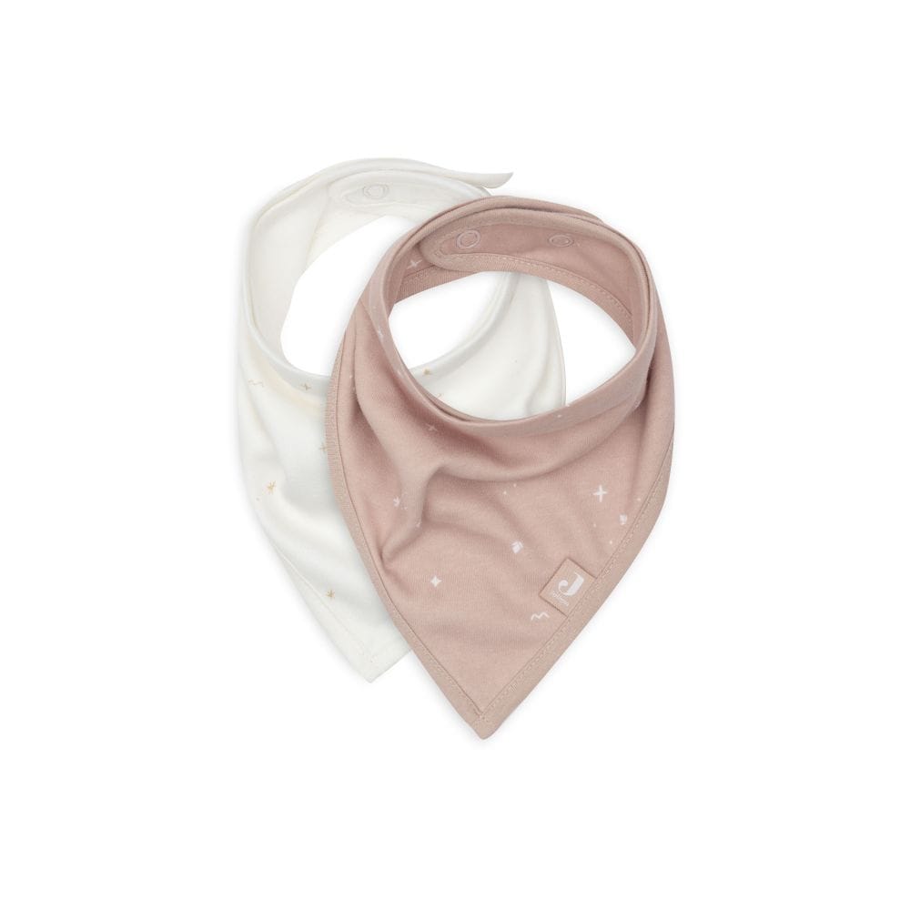 Bavoir bandana twinkling - wild rose - 2