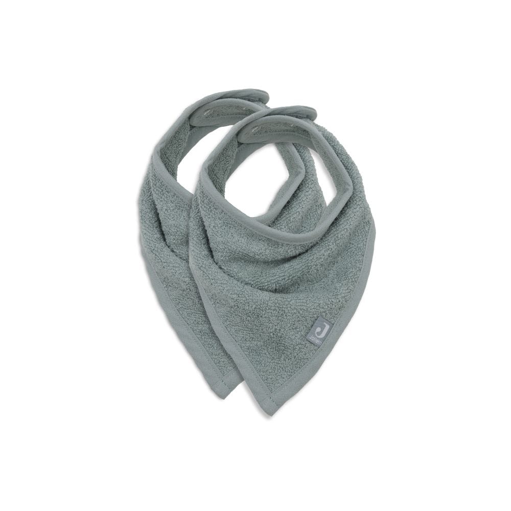 Bavoir bandana sea green - 2 unités