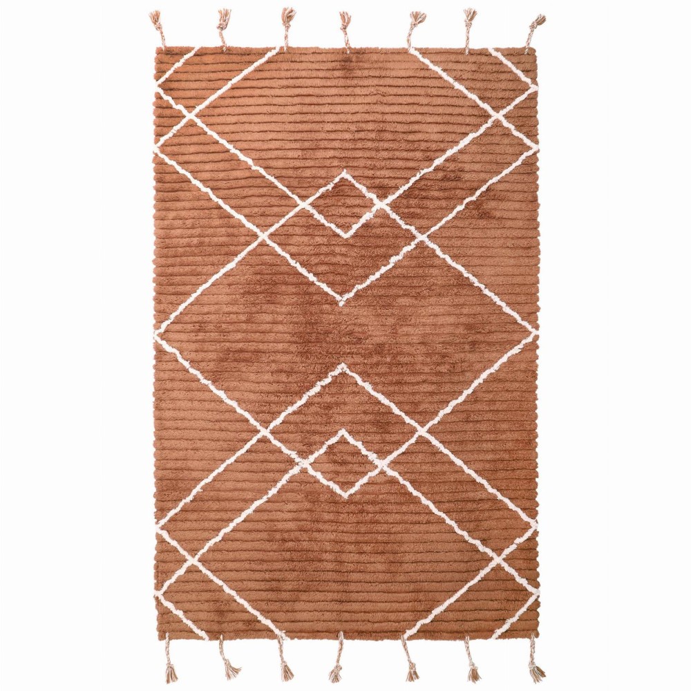 Tapis coton lässa toffee par nattiot - 1