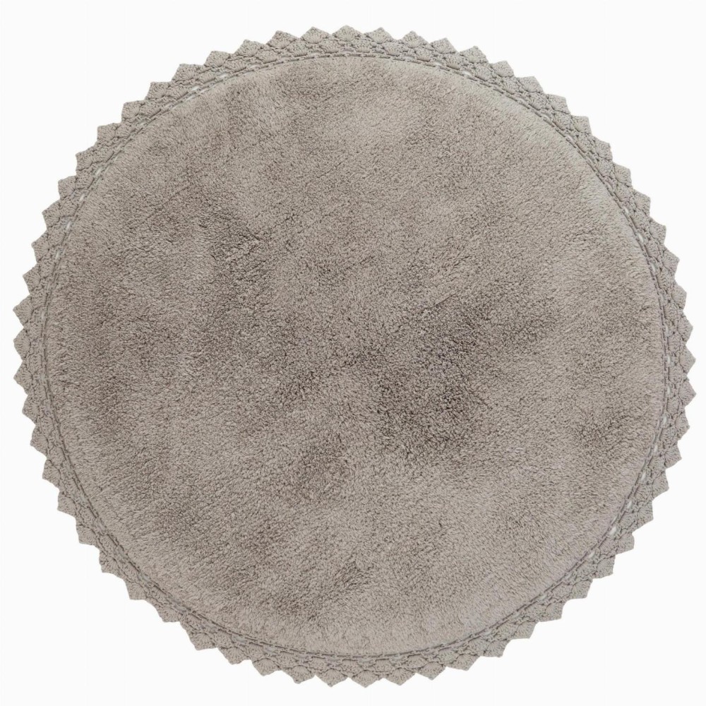 Tapis coton perla grey par nattiot - ø 1