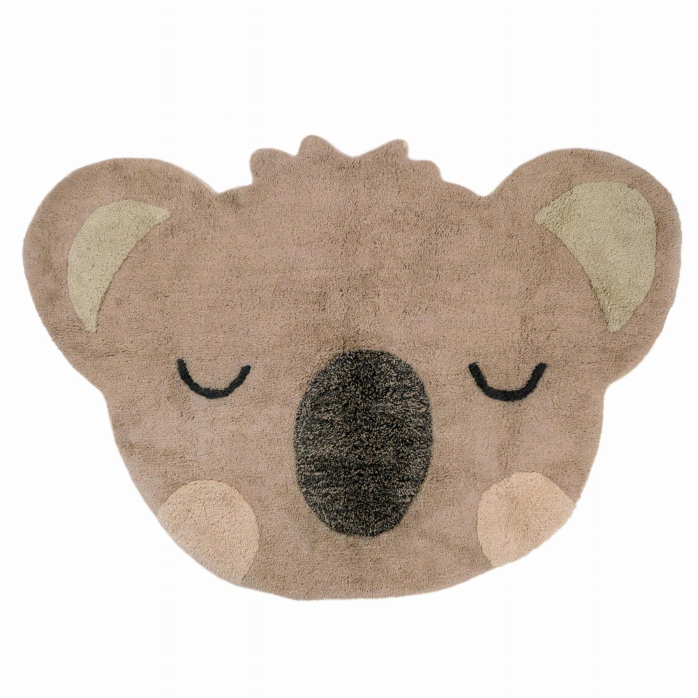 Tapis coton koala little olsen par natti