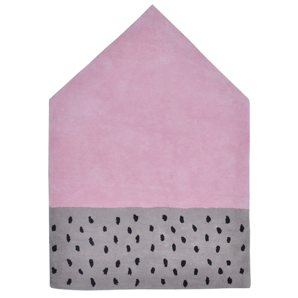 Tapis coton la maison par lilipinso