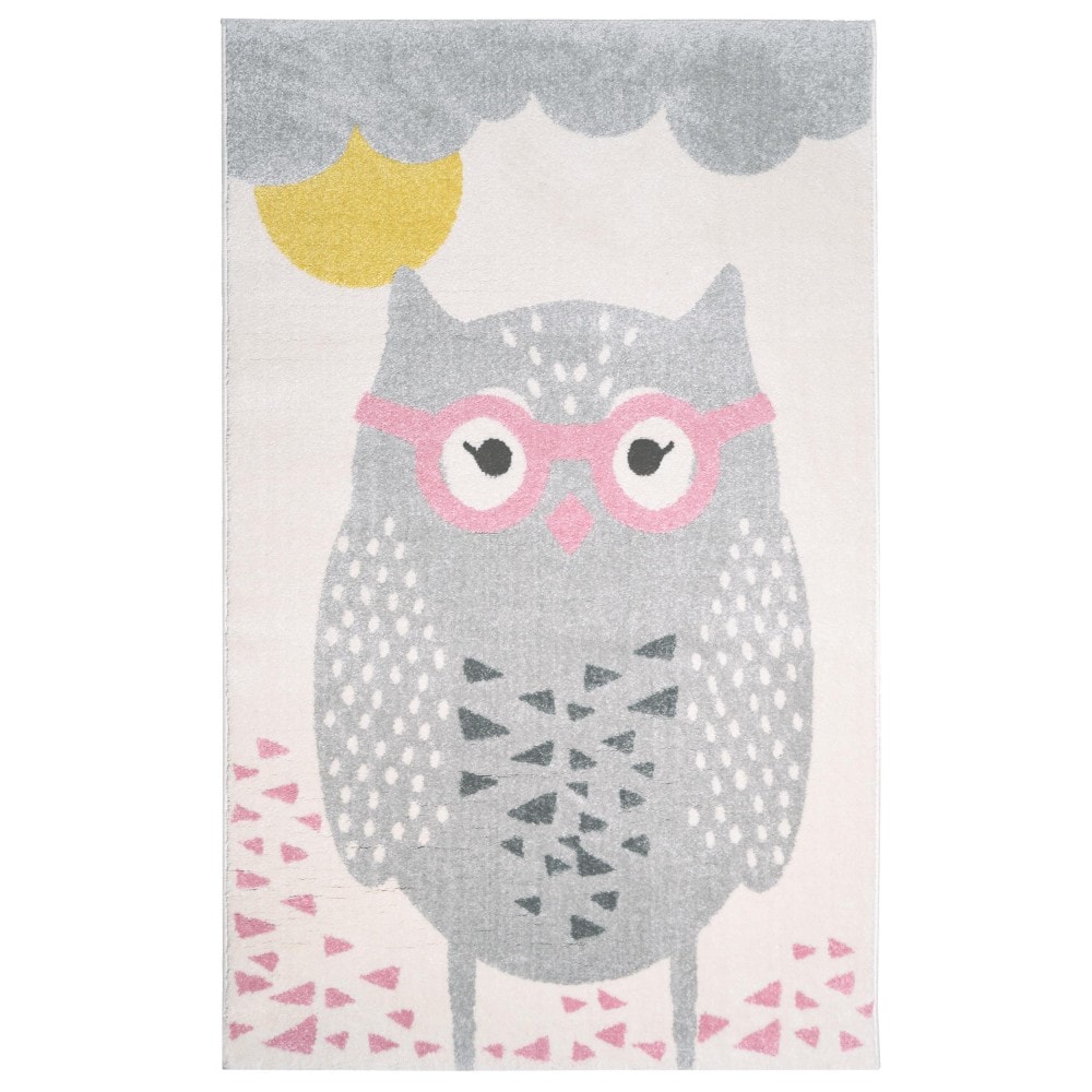 Tapis enfant chouette pepa par nattiot