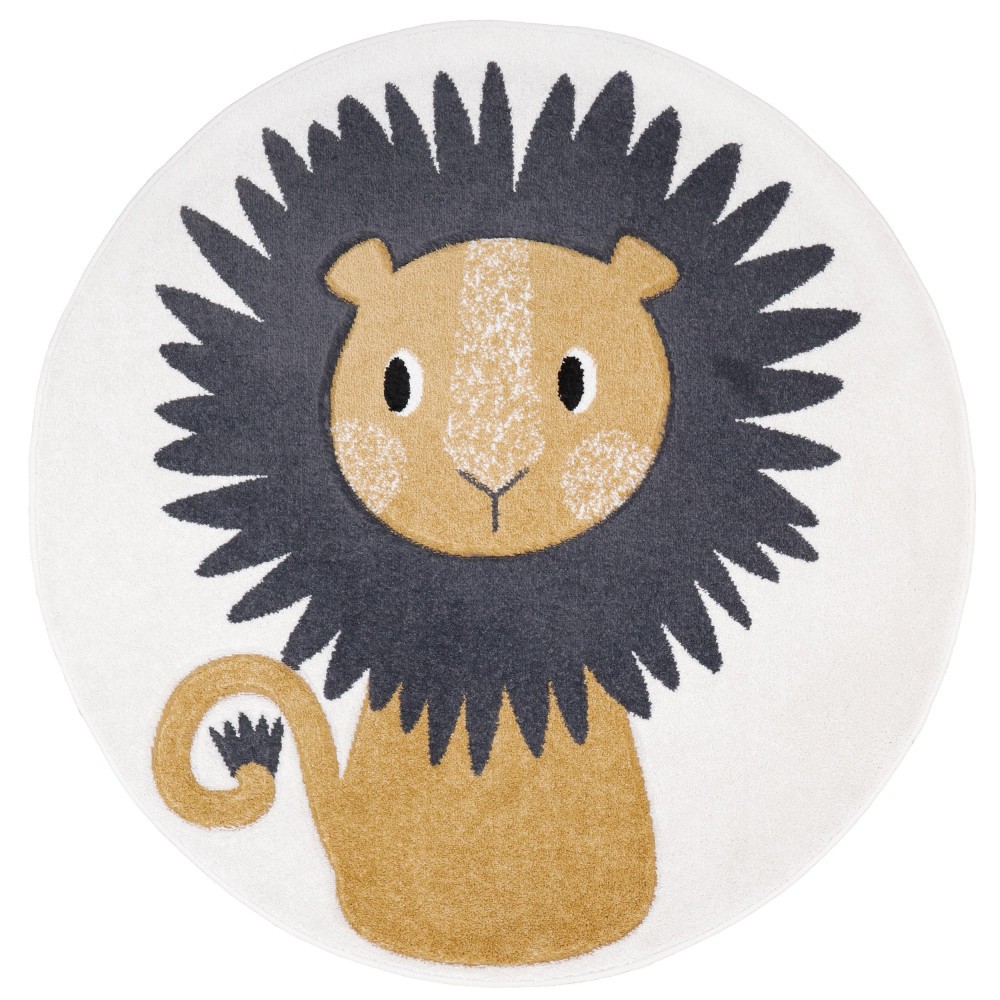 Tapis enfant lion jaggo par nattiot