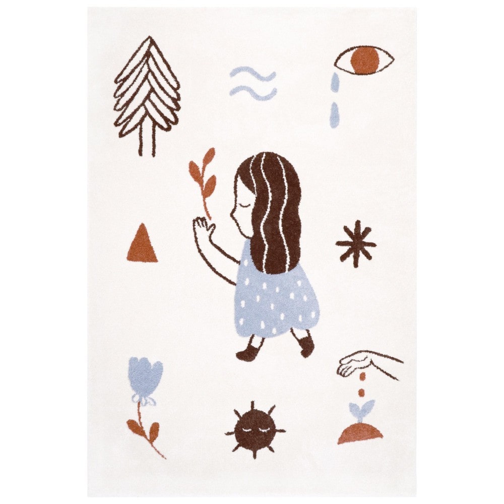 Tapis enfant love by marta abad blay par