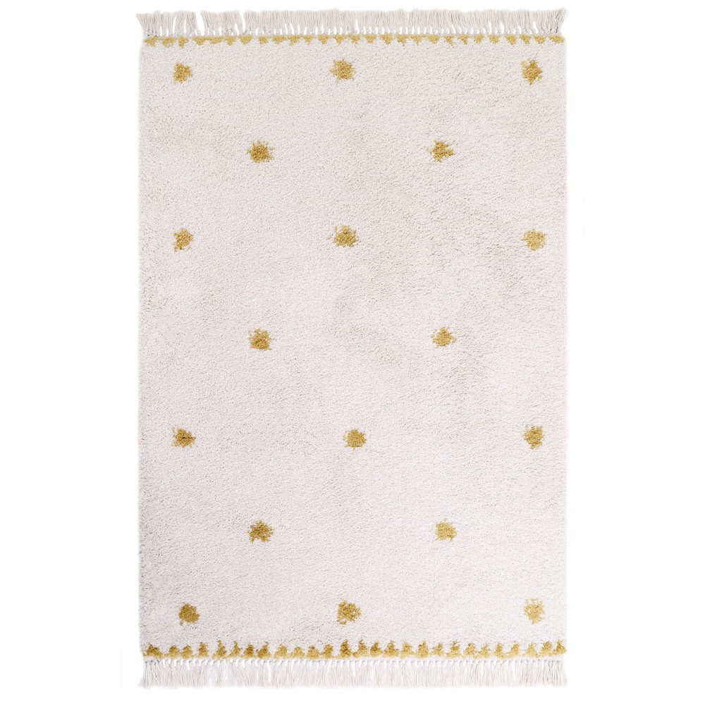 Tapis enfant wooly lemon par nattiot - 1