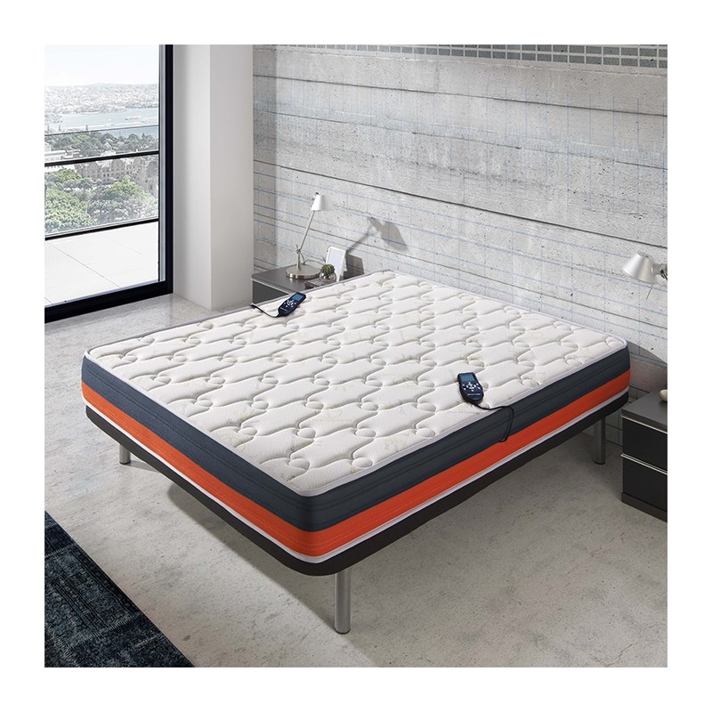 Matelas massant et chauffant 90x190