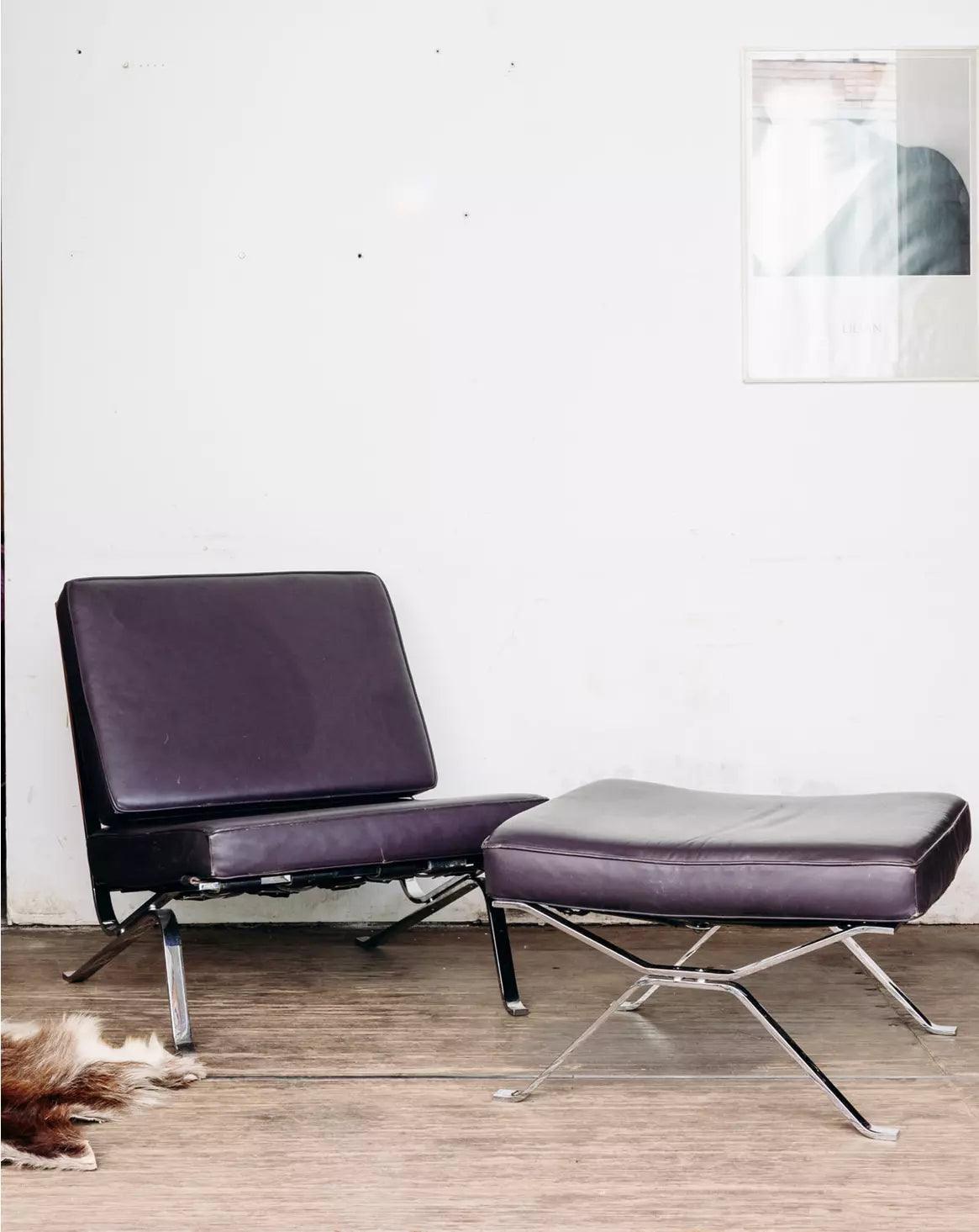 Jakob, le fauteuil en cuir n°46