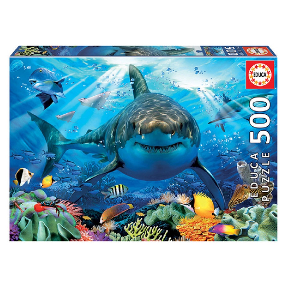 Puzzle grand requin blanc 500 pièces