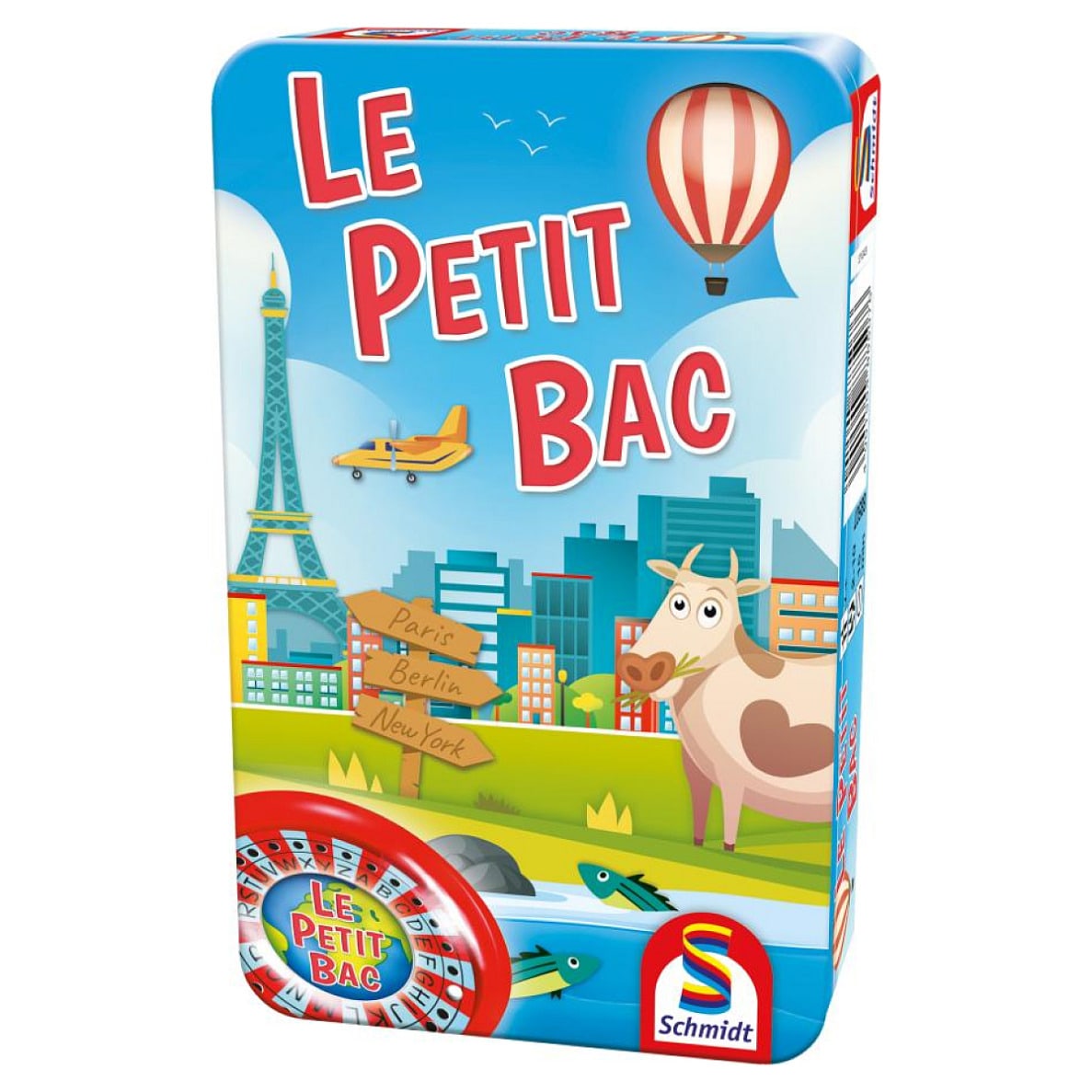 Le petit bac voyage boite métal