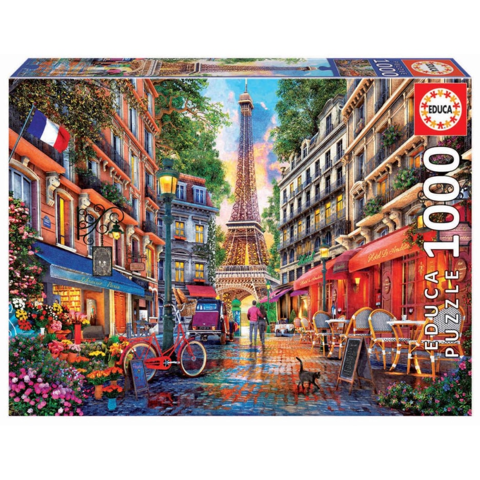 Puzzle 1000 pcs - paris dominic davison