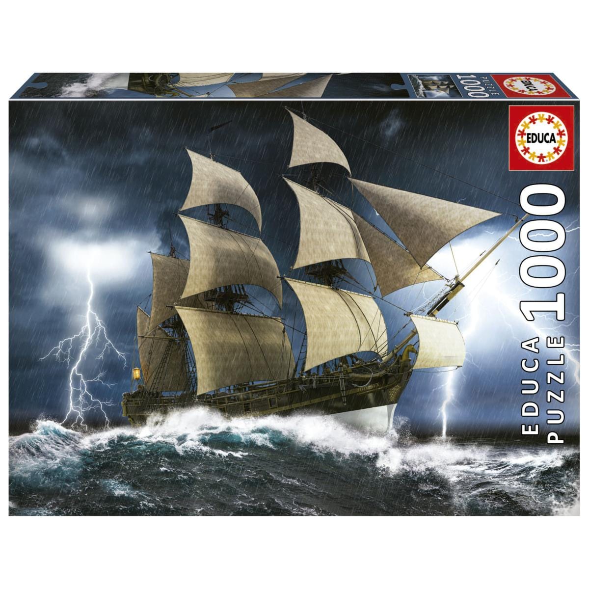 Puzzle 1000 pcs - tempete parfaite