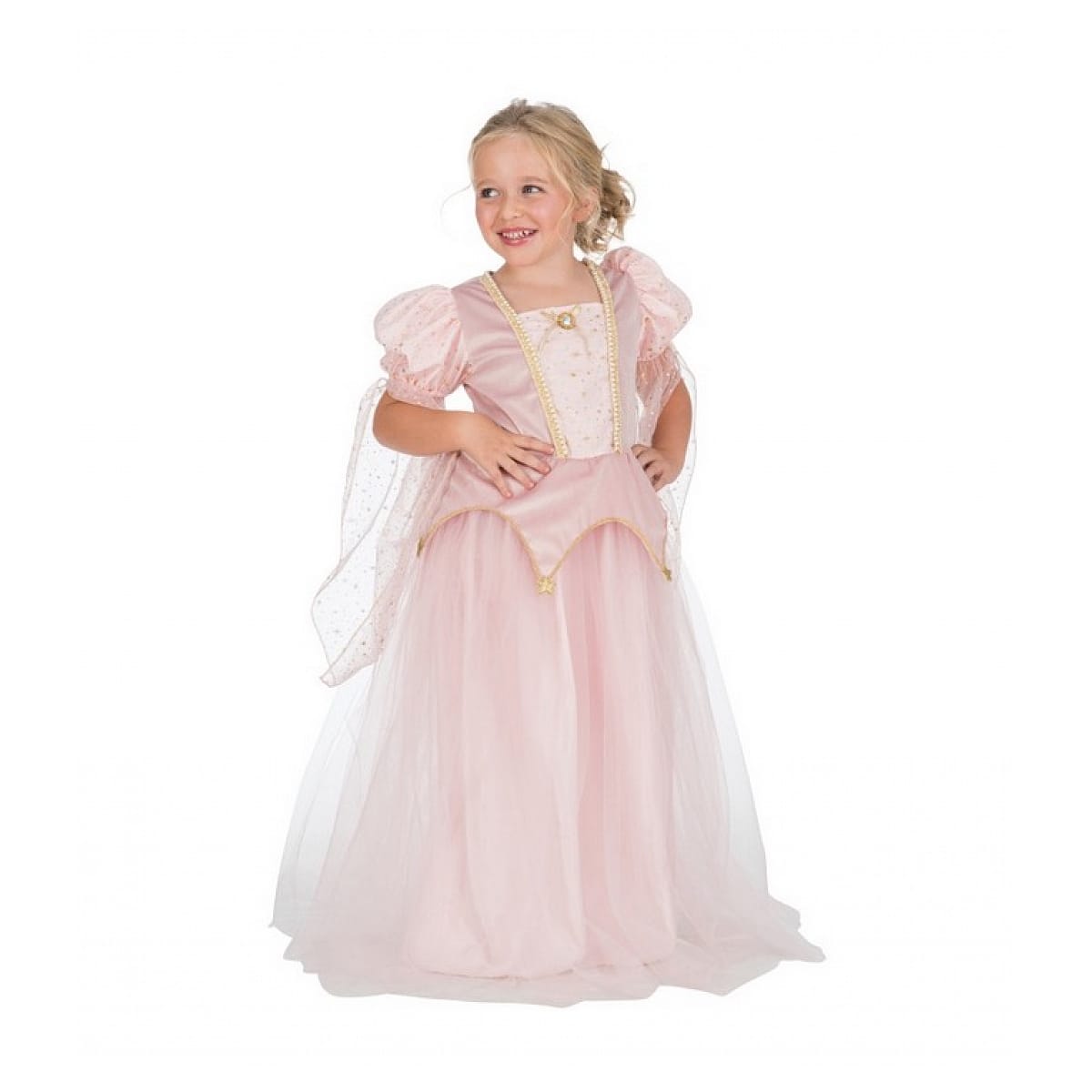 Robe princesse adelia rose luxe 128cm